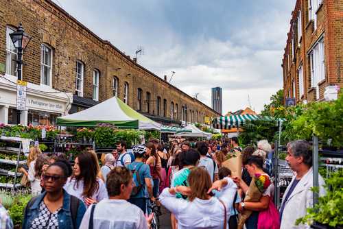 Columbia Road Flower Market