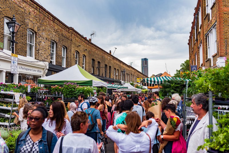 Columbia Road Flower Market